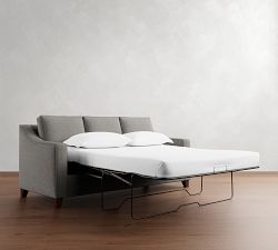 Cameron Slope Arm Sleeper Sofa with Memory Foam Mattress (53&quot;&ndash;86&quot;)