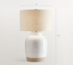 Miller Ceramic Table Lamp (25&quot;-32&quot;)