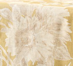 Sunflower Botanical Organic Cotton Table Runner