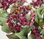 Faux Burgundy Flower Bundle