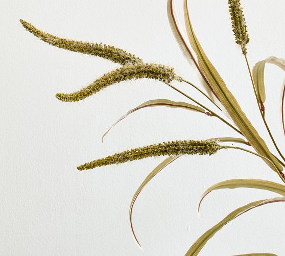 Faux Large Grass Branch