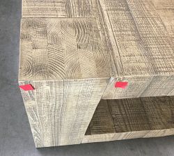 Open Box: Rockport Square Reclaimed Wood Coffee Table (44&quot;)