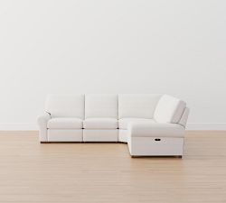 Turner Roll Arm Power Reclining L-Shaped Sectional - Storage Available (117&quot;&ndash;129&quot;)