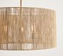 Camden Woven Drum Pendant (24&quot;-30&quot;)