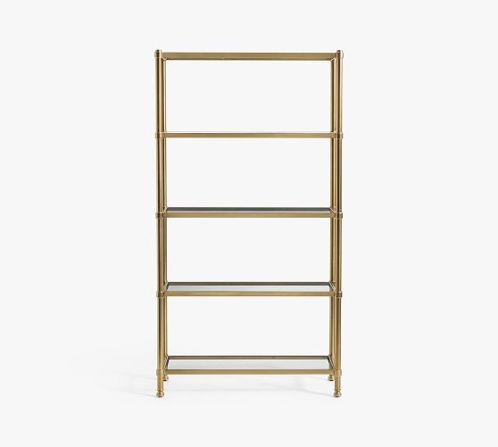 Everson Etagere Metal Bookcase (39")