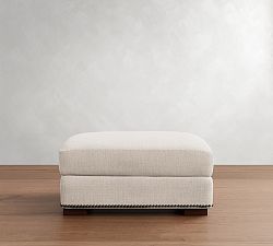 Turner Ottoman with Nailheads