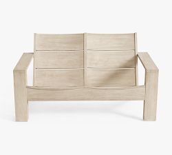 Indio Eucalyptus Modern Double Outdoor Adirondack (55&quot;)