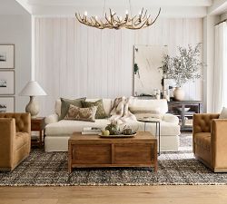 Faux Antler Linear Chandelier (53&quot;)