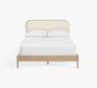 Layton Upholstered Rounded Ledge Bed