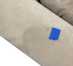 Open Box: Jake Seadrift Wood Base Sofa (64&quot;-96&quot;)