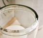 Brie Handcrafted Glass Hurricane Candle Holder