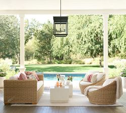 Effie Floral Outdoor Lumbar Pillow