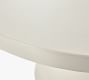 Pomona Concrete Round Outdoor Dining Table (36&quot;-51&quot;)