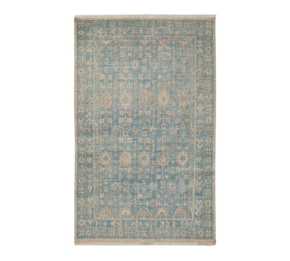 Uzma Hand-Knotted Wool Rug