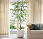 Faux Potted Gypsophilia Tree