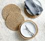 Chambray Tile Stoneware Dinner Plates