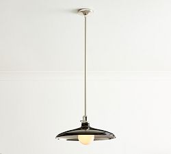 Farmhouse Metal Pole Pendant (18")