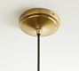 Farmhouse Metal Cord Pendant (18&quot;)