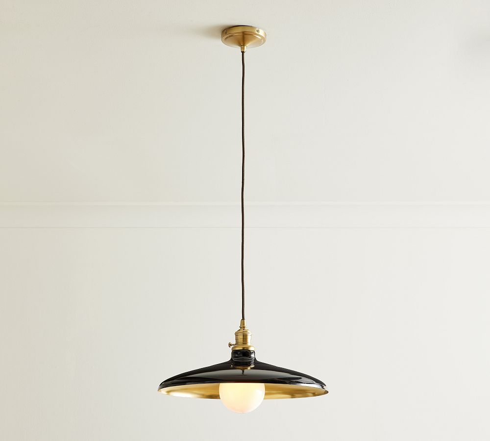 Farmhouse Metal Cord Pendant (18&quot;)