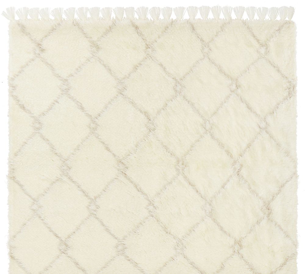 Quinlan Handwoven Shag Wool Rug