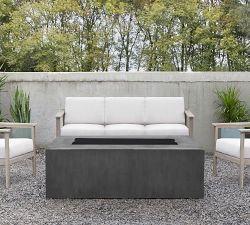 Arbor Concrete Rectangular Fire Pit