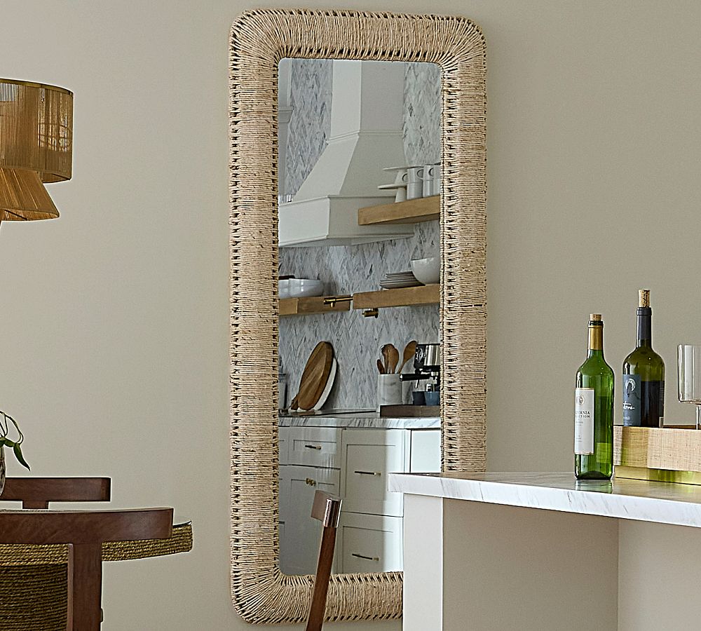 Hollis Handwoven Rope Mirror