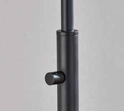Trent Glass Globe Arc Floor Lamp (71.5&quot;)