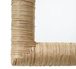 Marlae Handwoven Seagrass Mirror