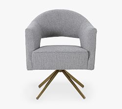 Alta Upholstered Swivel Desk Chair