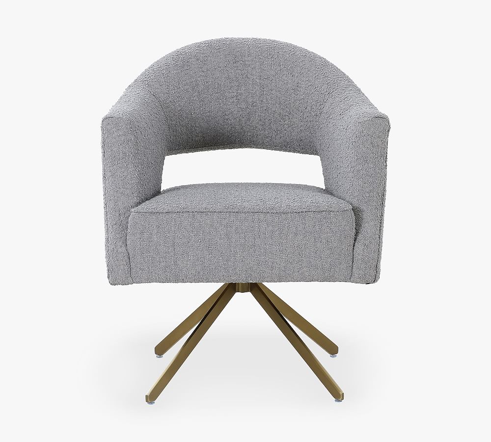 Alta Upholstered Swivel Desk Chair