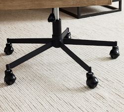 Cody Leather Swivel Desk Chair