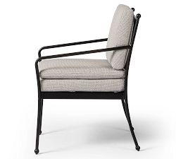 Gianni Metal Outdoor Dining Armchair