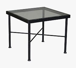Bowie Metal Square Outdoor End Table (21&quot;)