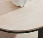 Cayman Round Wood &amp; Metal Coffee Table
