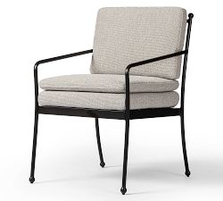 Gianni Metal Outdoor Dining Armchair