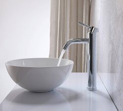 Langdon Tall Single Hole Bathroom Sink Faucet