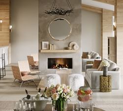 Woolsey Round Metal Accent Table (16&quot;)