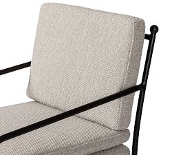 Gianni Metal Outdoor Dining Armchair
