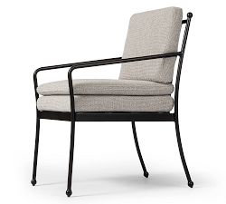 Gianni Metal Outdoor Dining Armchair