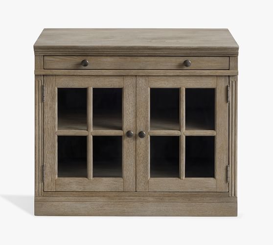 Livingston Double Glass Door Cabinet (35")