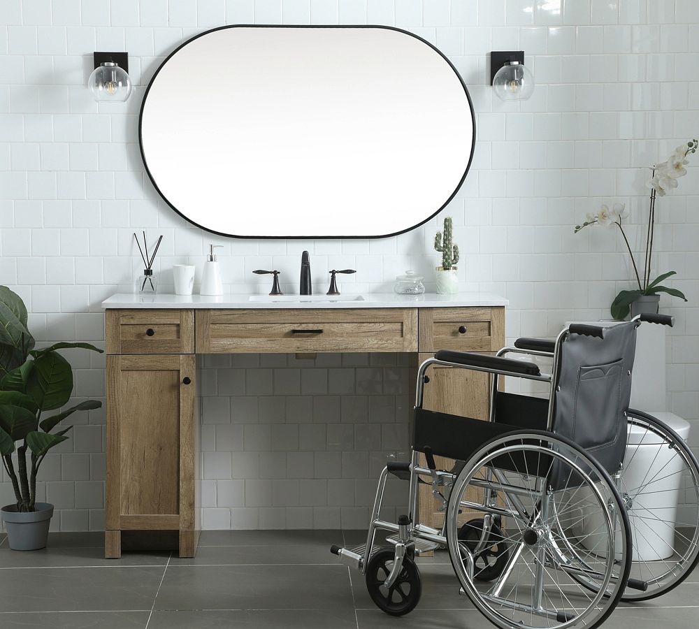 Alderson 54&quot;-60&quot; ADA Compliant Single Sink Vanity