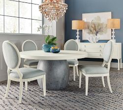 Delvy Round Pedestal Dining Table