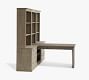 Livingston Peninsula Desk with 105&quot; Bookcase Suite (105&quot;)