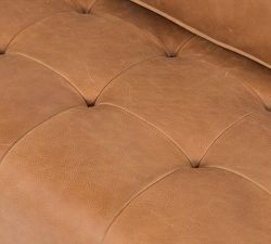Faye Leather Sofa