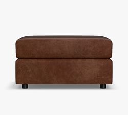 Open Box: Pacifica Leather Ottoman