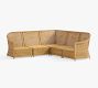 Westport Wicker 5-Piece Outdoor Sectional (93&quot;)