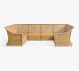 Westport Wicker 8-Piece U-Shaped Outdoor Sectional (127&quot;)