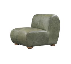 Camila Leather Accent Chair
