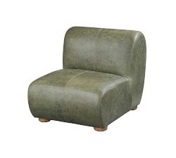 Camila Leather Accent Chair