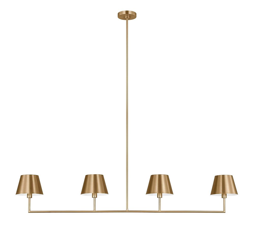 Ender Metal Linear Chandelier (56&quot;)